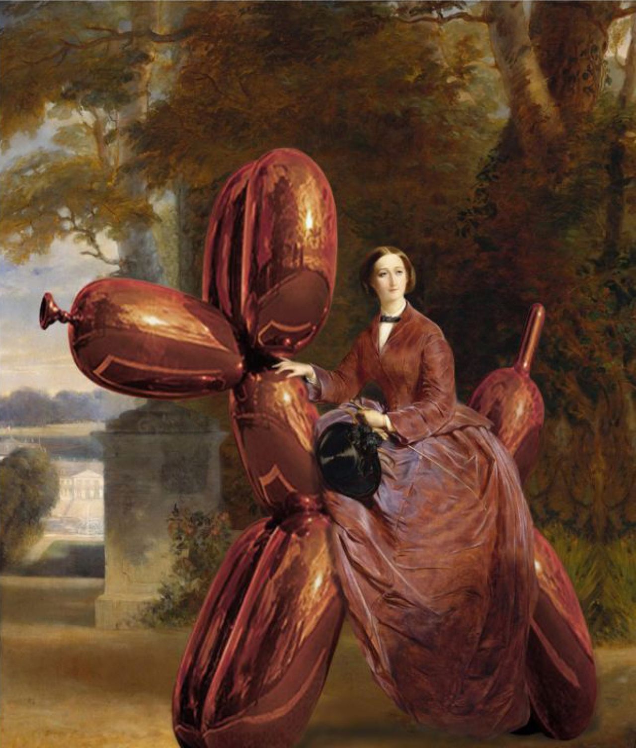 Koons lady, 2018 Giclée fine art print sobre papel Baritta 100 x 80 cm